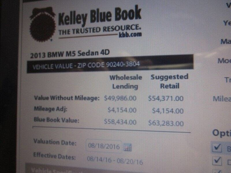 Used 2013 BMW M5 Base 4dr Sedan image 37