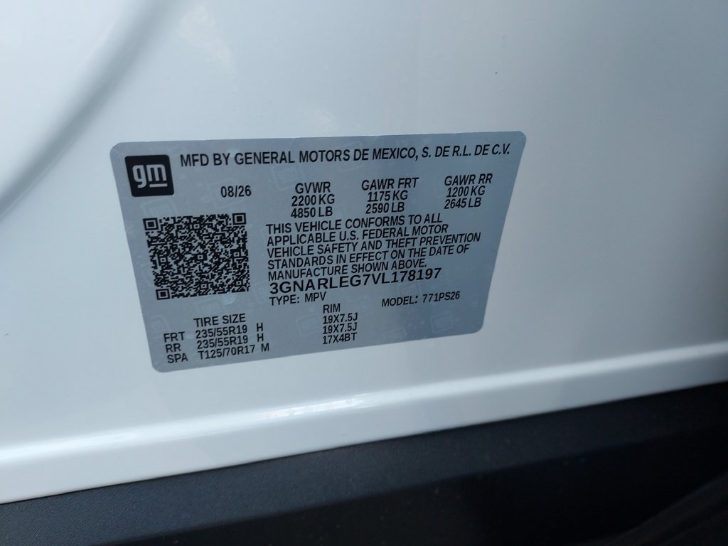 New 2027 Chevrolet Equinox RS w/ Convenience Package III FWD image 24