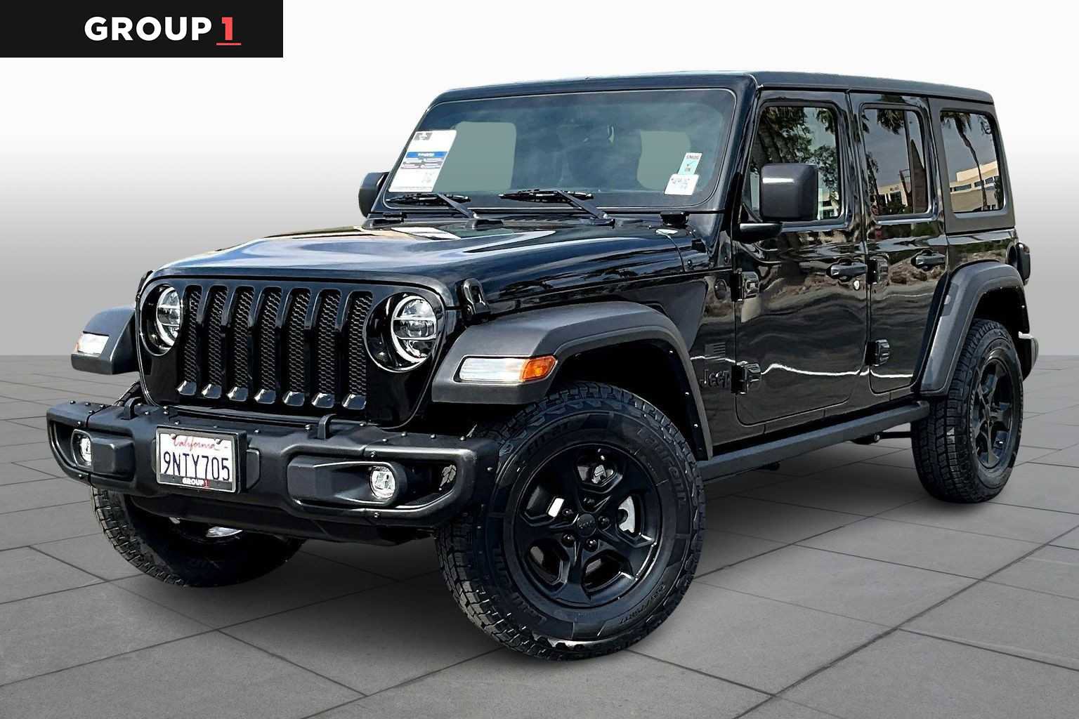 Used 2021 Jeep Wrangler Unlimited Sport AWD/4WD image 1