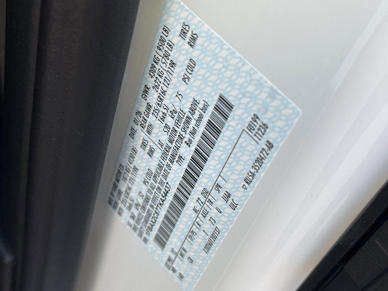 New 2026 Ford Transit 350 XLT image 32