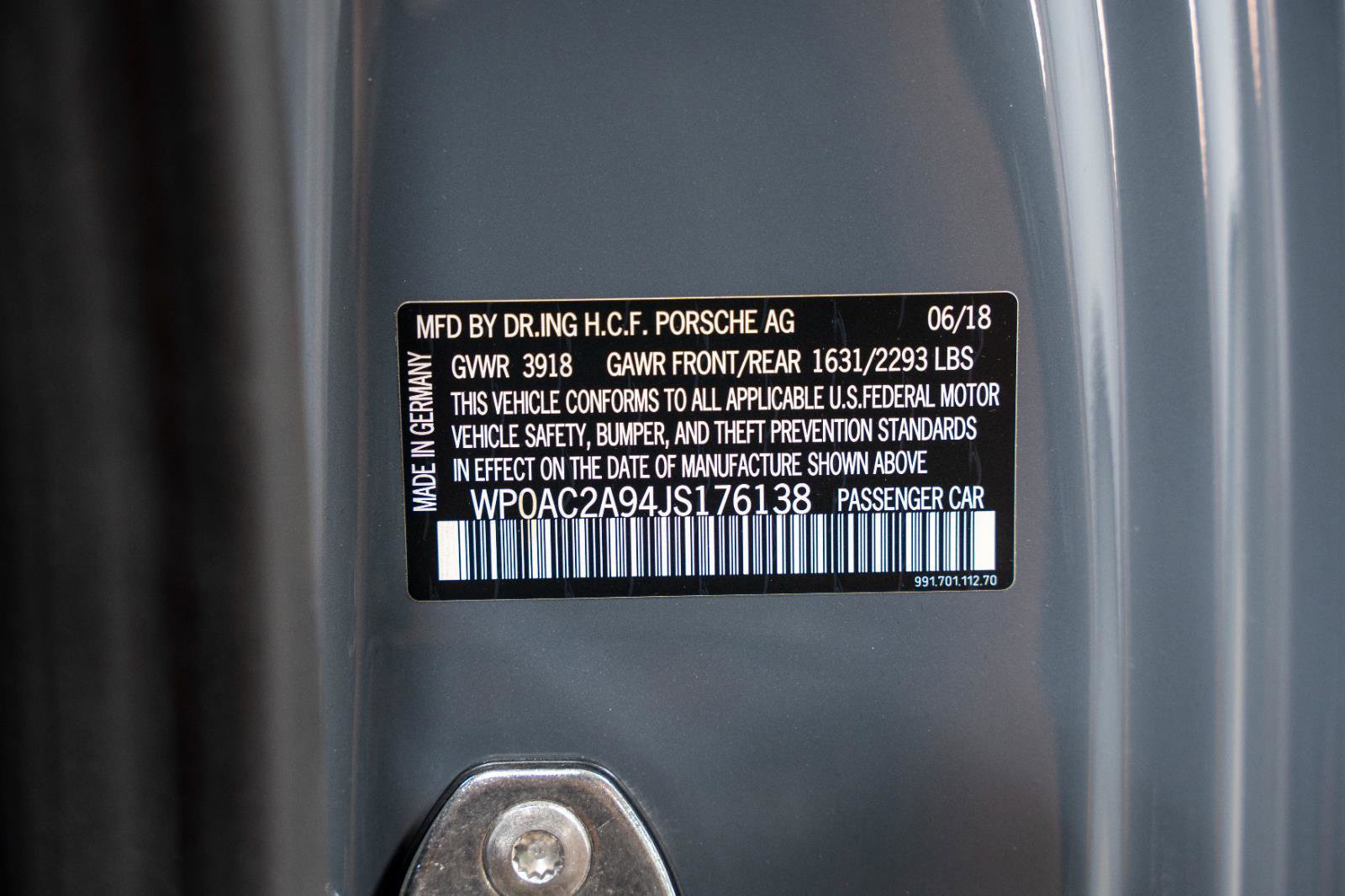 Used 2018 Porsche 911 GT3 image 45