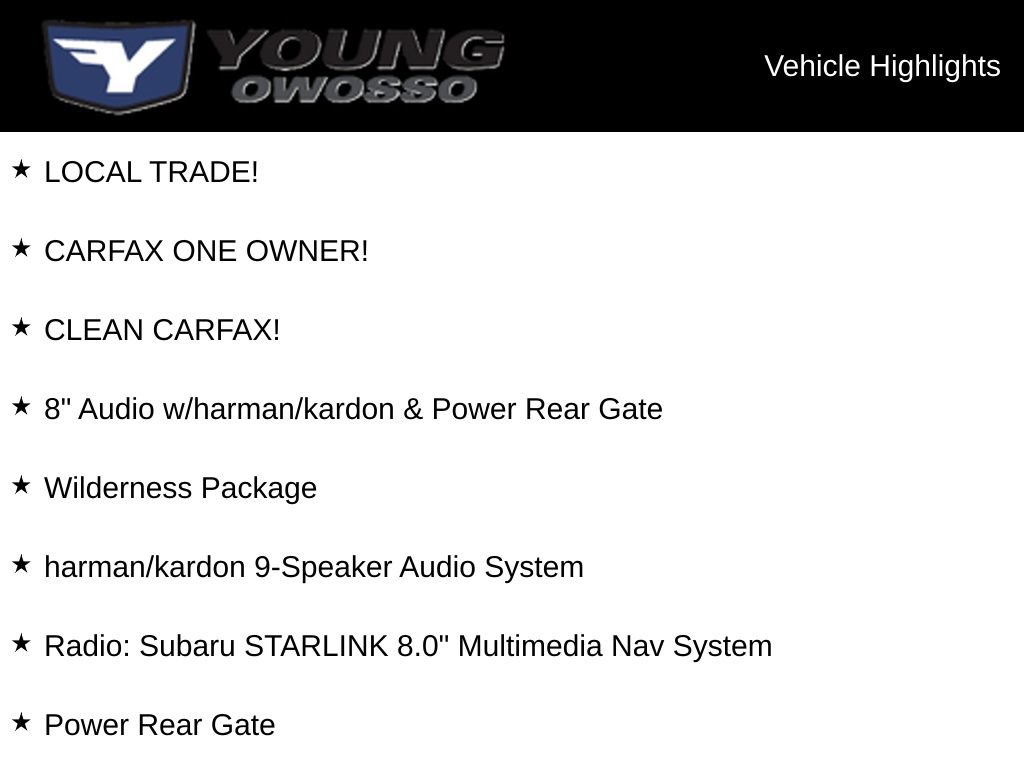 Used 2024 Subaru Forester Wilderness w/ Wilderness Package AWD/4WD image 5