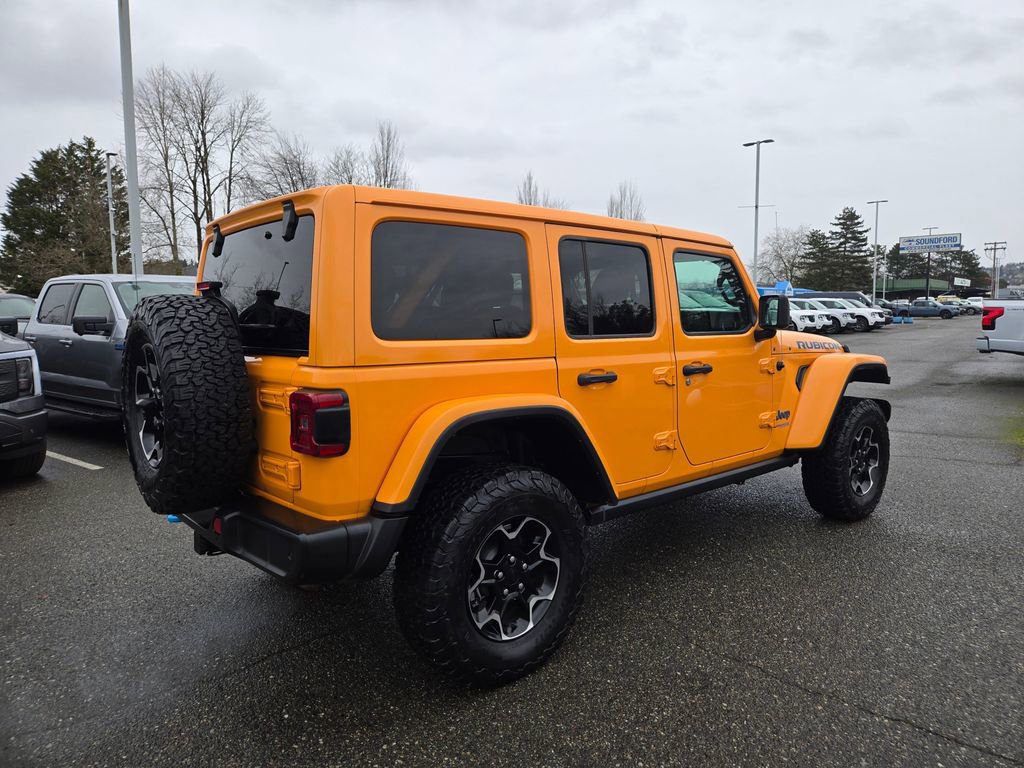 Used 2021 Jeep Wrangler Unlimited Rubicon 4xe w/ Cold Weather Group image 5