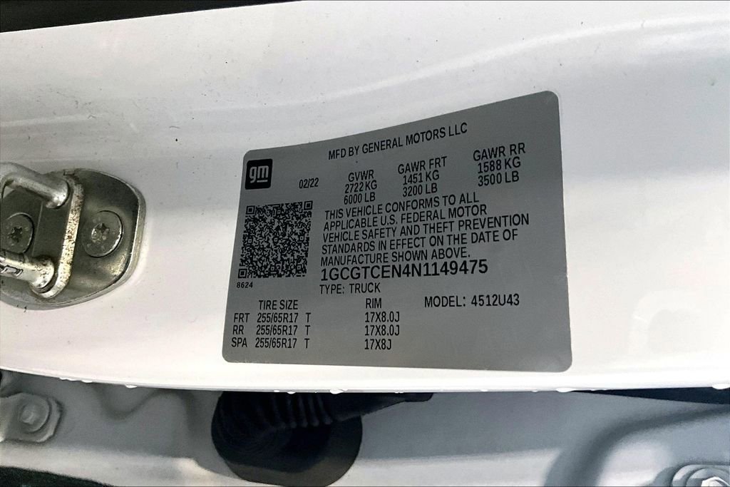 Used 2022 Chevrolet Colorado LT w/ LT Convenience Package image 20