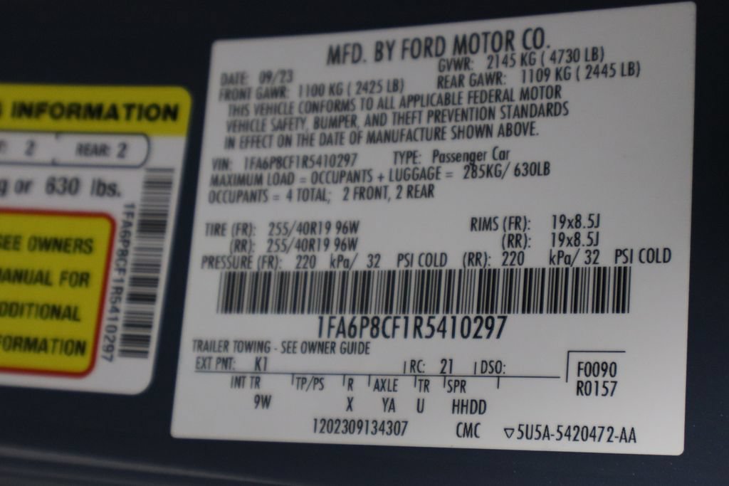 Used 2024 Ford Mustang GT Premium RWD image 33