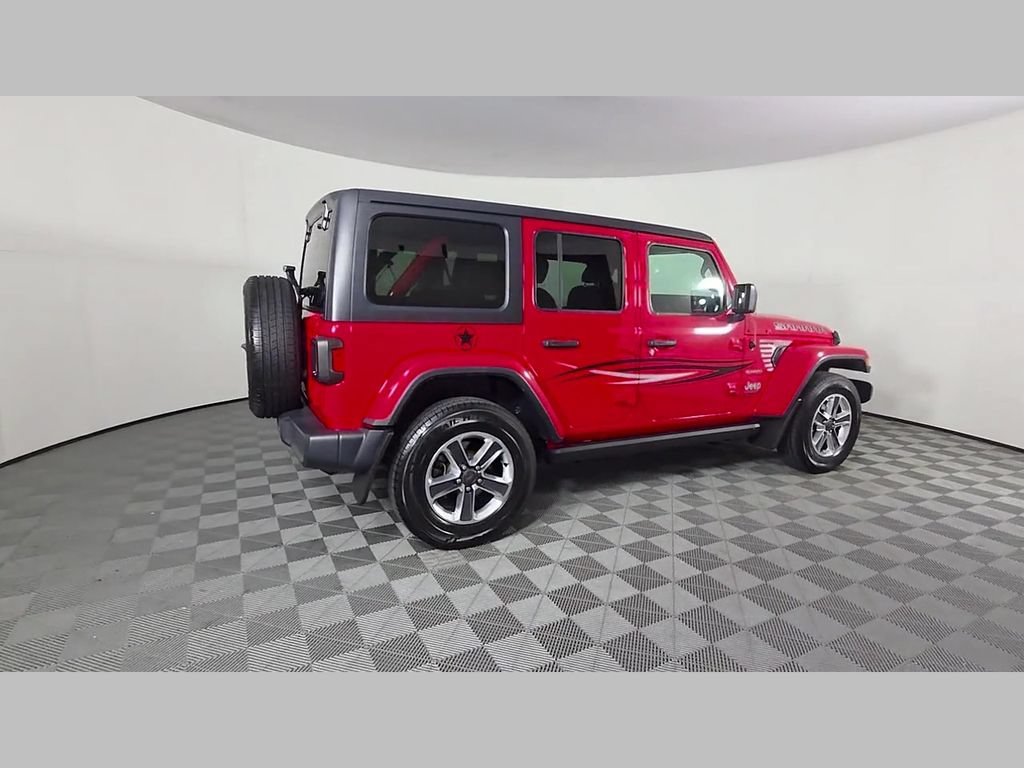 Used 2021 Jeep Wrangler Unlimited Sahara AWD/4WD image 38