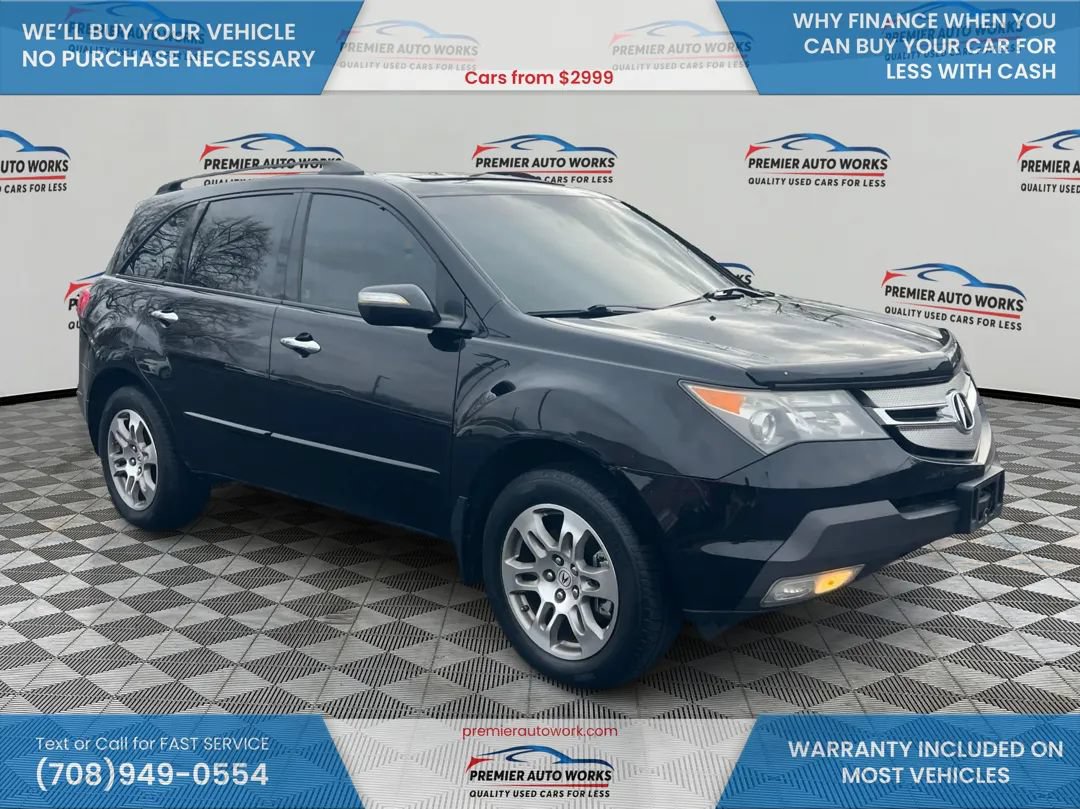 Used 2008 Acura MDX w/ Technology Package AWD/4WD image 3