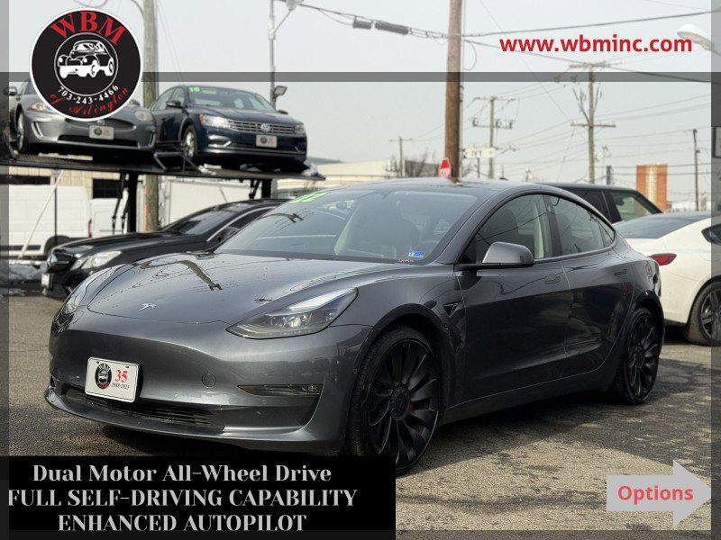 Used 2022 Tesla Model 3 Performance image 1
