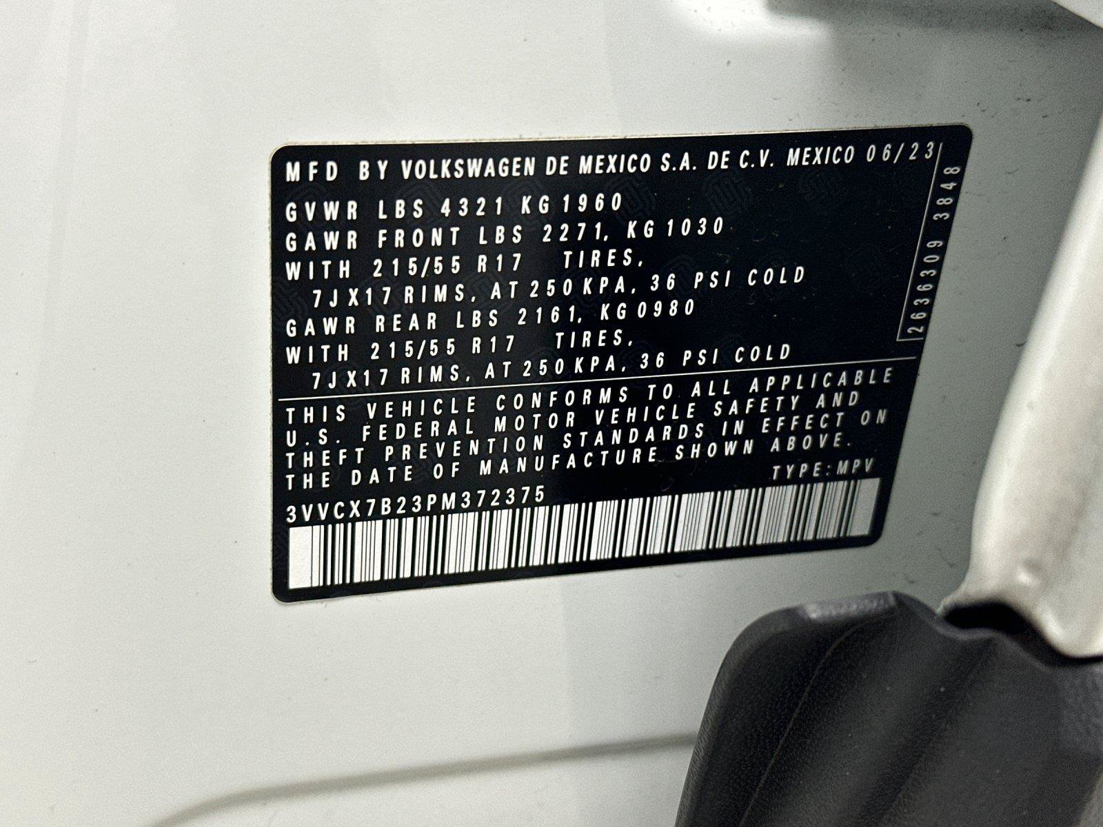Used 2023 Volkswagen Taos S FWD image 26