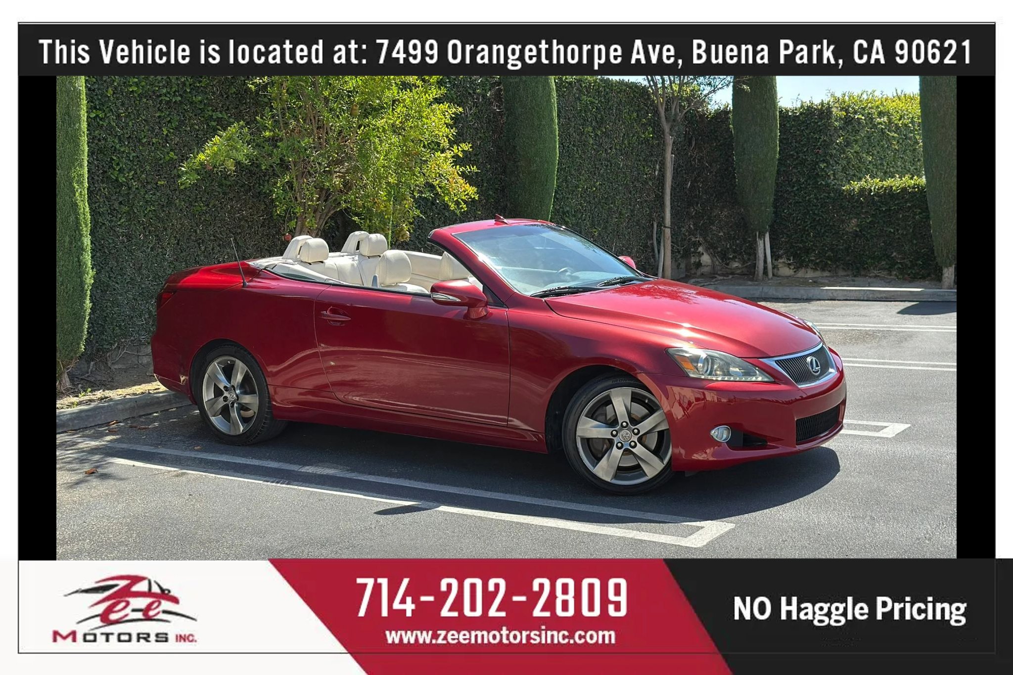 Used 2014 Lexus IS 350C w/ Navigation System Package