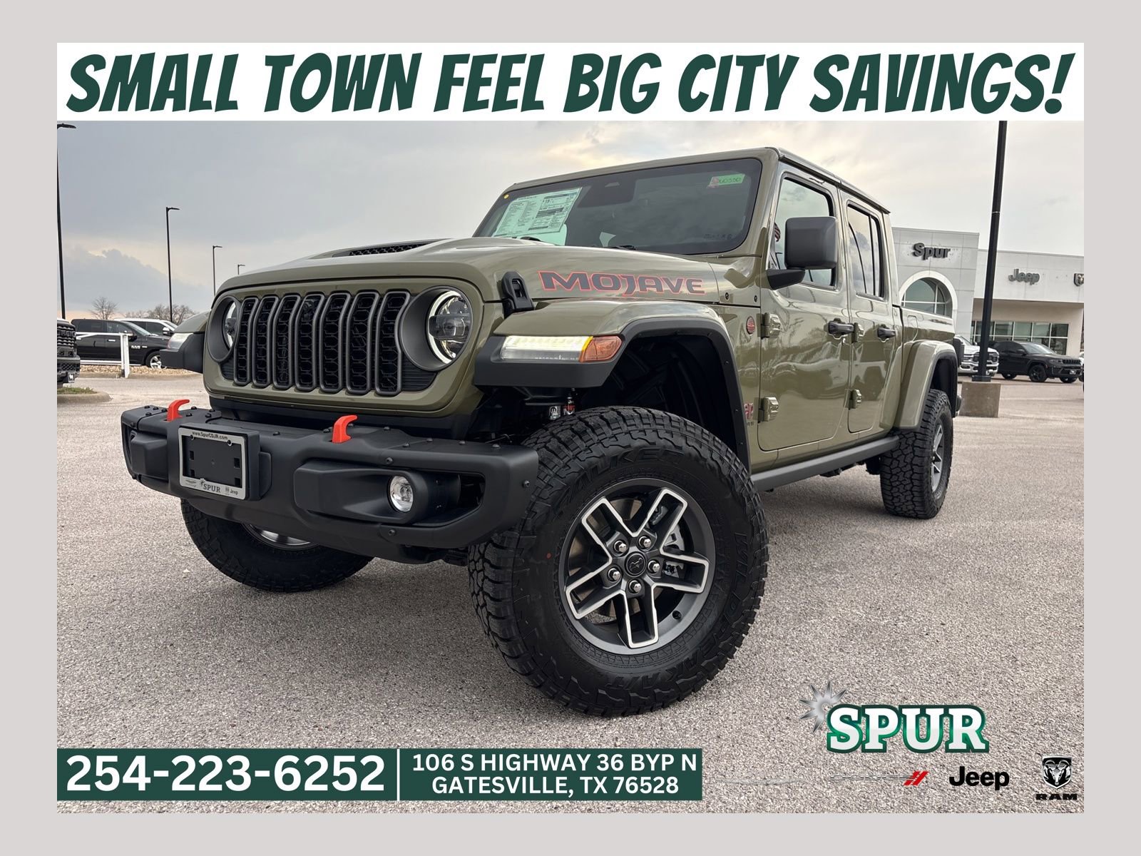 New 2026 Jeep Gladiator Mojave AWD/4WD image 1