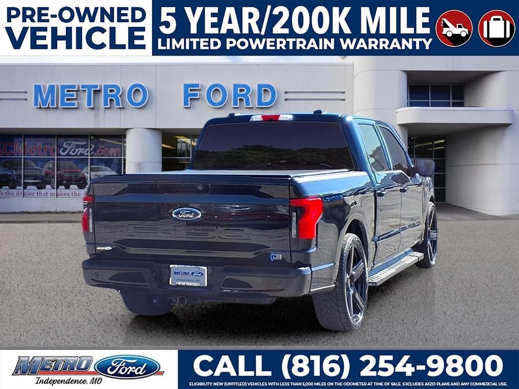 Used 2023 Ford F150 Lightning XLT w/ Equipment Group 312A High AWD/4WD image 3