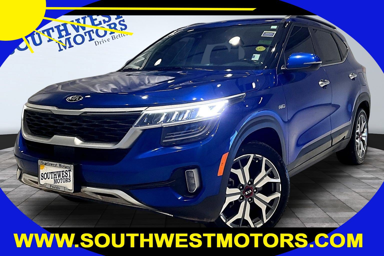 Used 2021 Kia Seltos SX AWD/4WD image 1