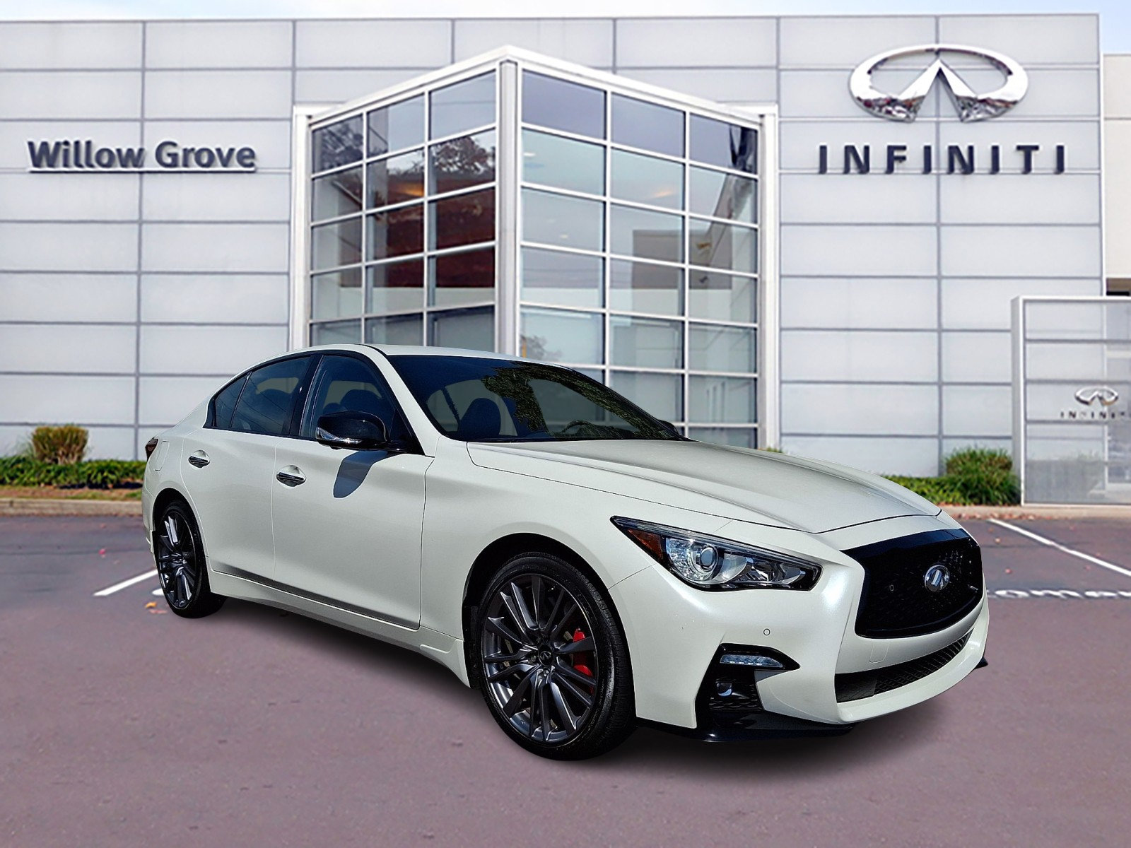 Certified 2023 INFINITI Q50 Red Sport 400