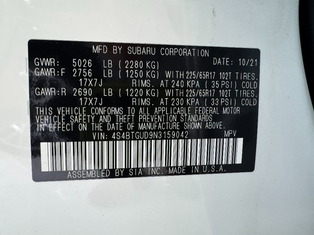 Used 2022 Subaru Outback Wilderness image 34