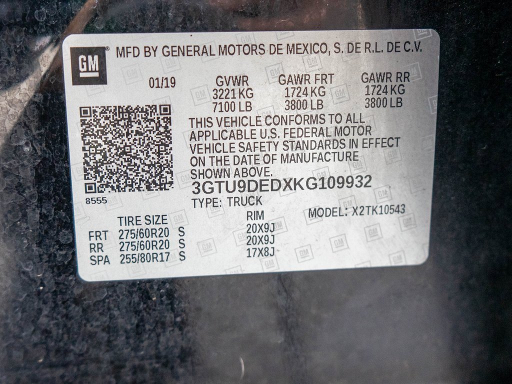 Used 2019 GMC Sierra 1500 SLT w/ SLT Premium Plus Package image 42