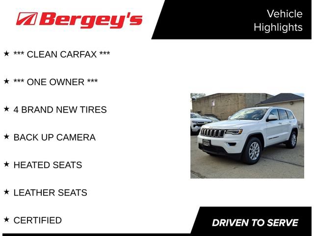 Used 2022 Jeep Grand Cherokee Laredo X AWD/4WD image 4
