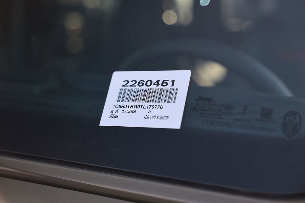 New 2026 Jeep Gladiator Rubicon image 38