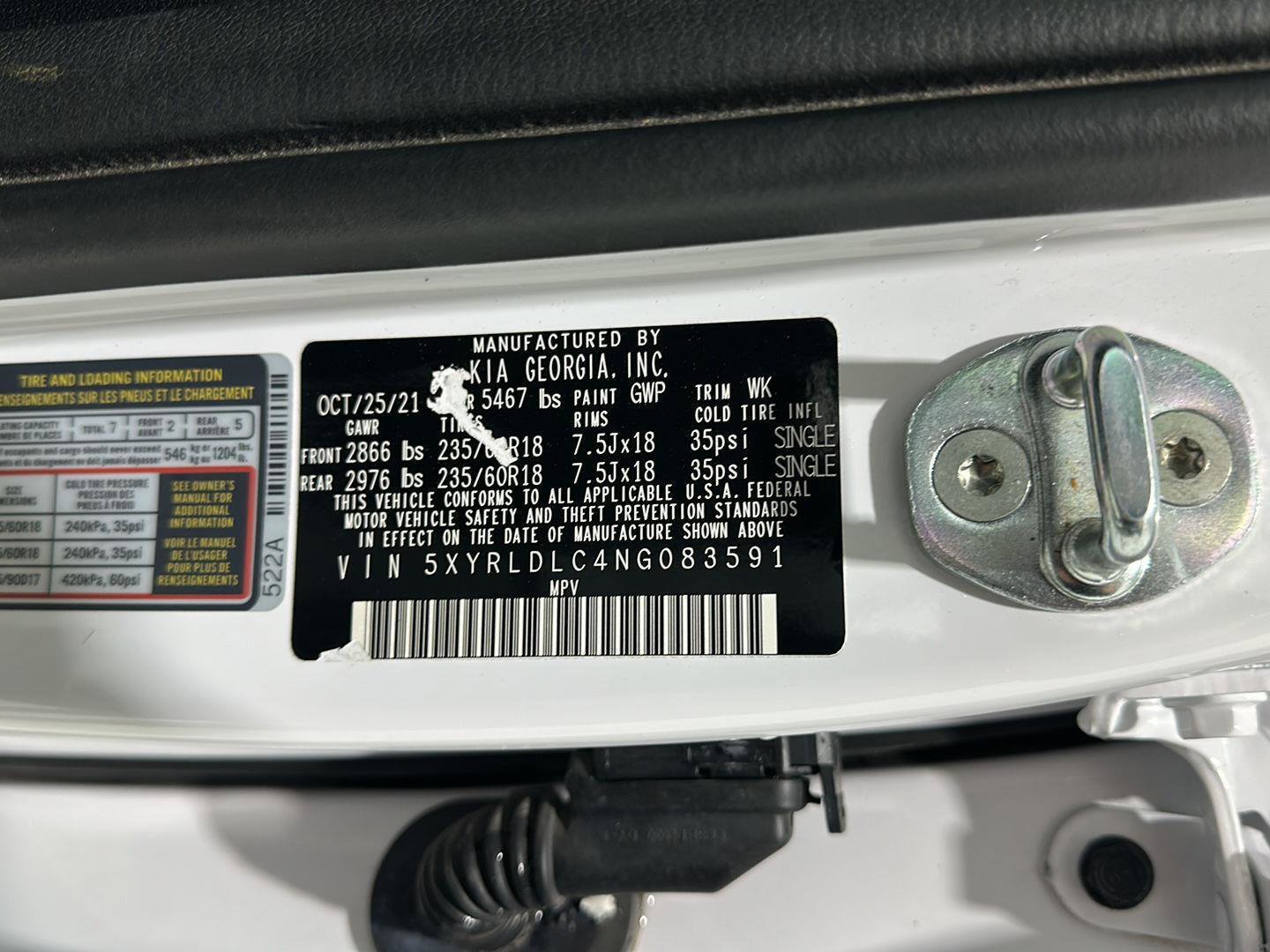 Used 2022 Kia Sorento S w/ Panoramic Sunroof Package AWD/4WD image 31