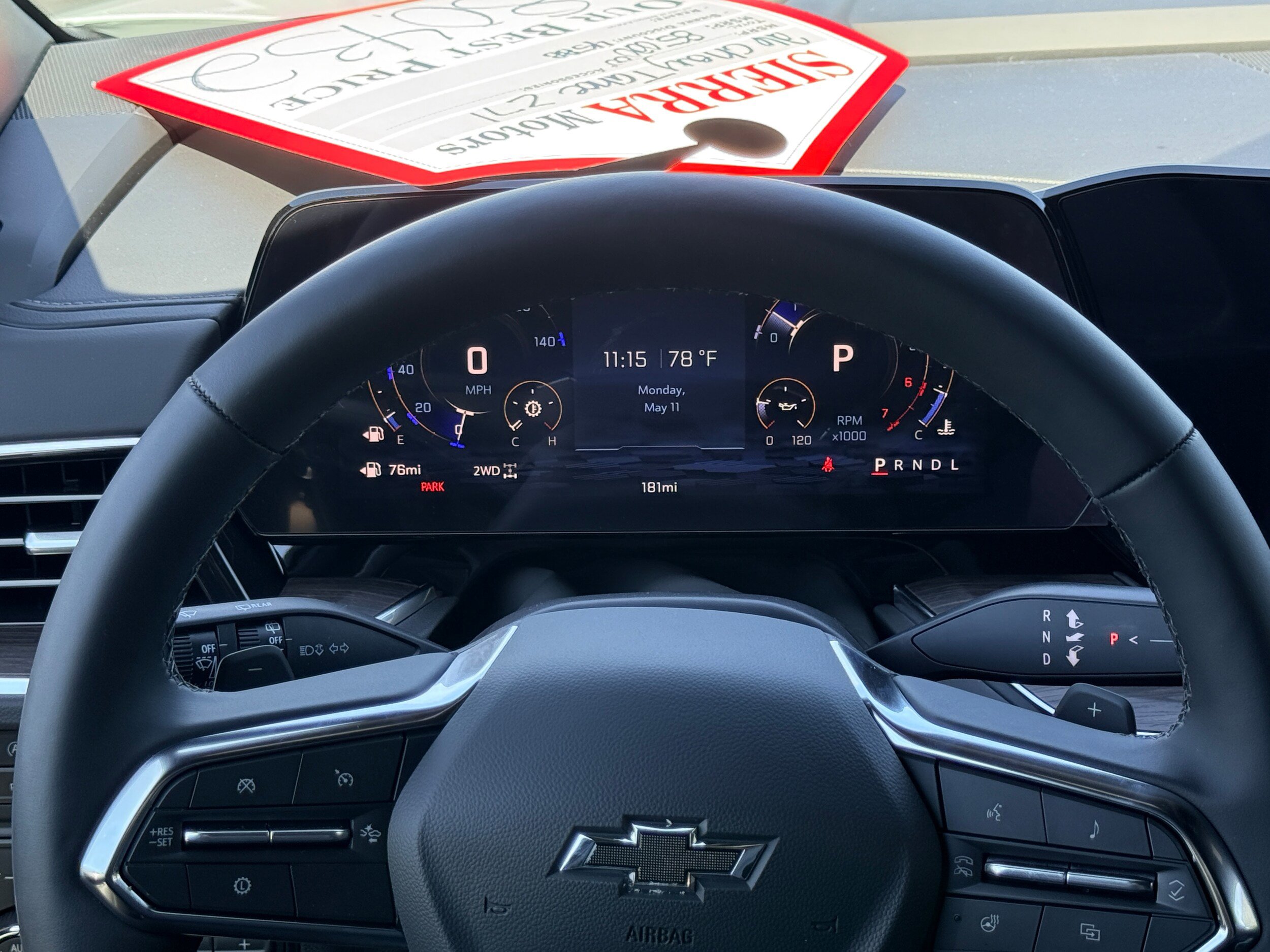 New 2026 Chevrolet Tahoe Z71 w/ Z71 Off-Road Package AWD/4WD image 15