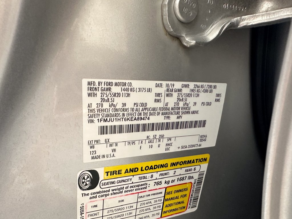 Used 2019 Ford Expedition XLT w/ Equipment Group 202A RWD image 37