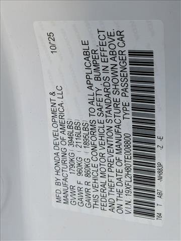 New 2026 Honda Civic Sport image 16