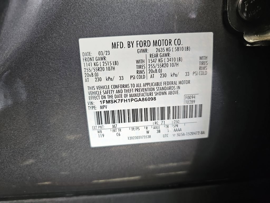 Used 2023 Ford Explorer Limited RWD image 33