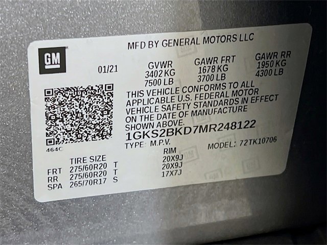 Used 2021 GMC Yukon SLT w/ SLT Luxury Package image 31