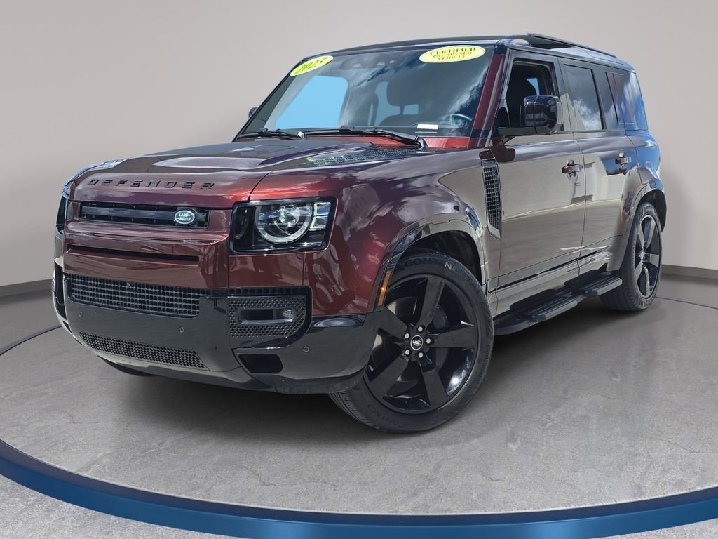 Used 2025 Land Rover Defender 110 Sedona Red Edition image 1