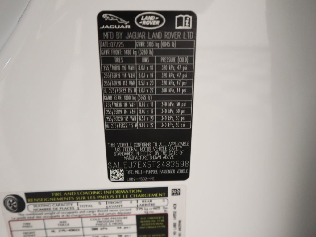 New 2026 Land Rover Defender 110 S image 33