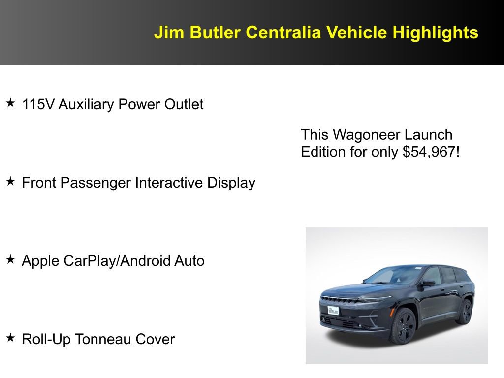 New 2025 Jeep Wagoneer S Launch Edition image 20