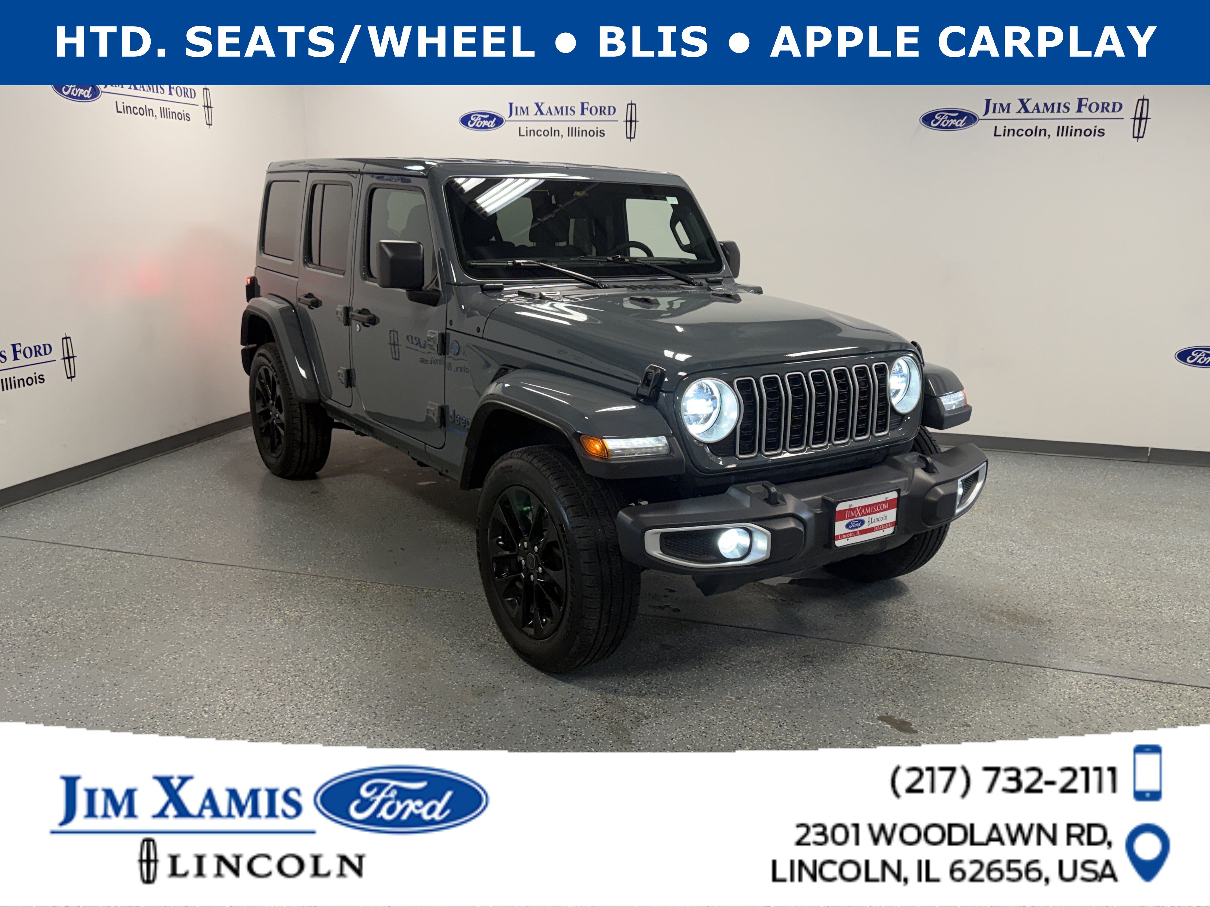 Used 2025 Jeep Wrangler Unlimited Sahara w/ Safety Group