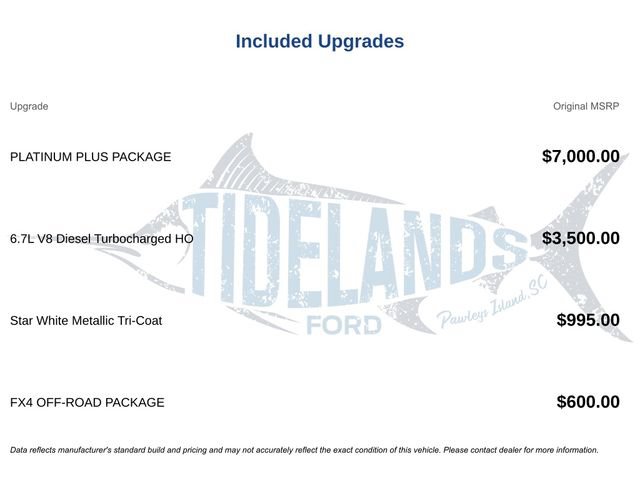 Used 2026 Ford F450 Platinum w/ Platinum Plus Package AWD/4WD image 2