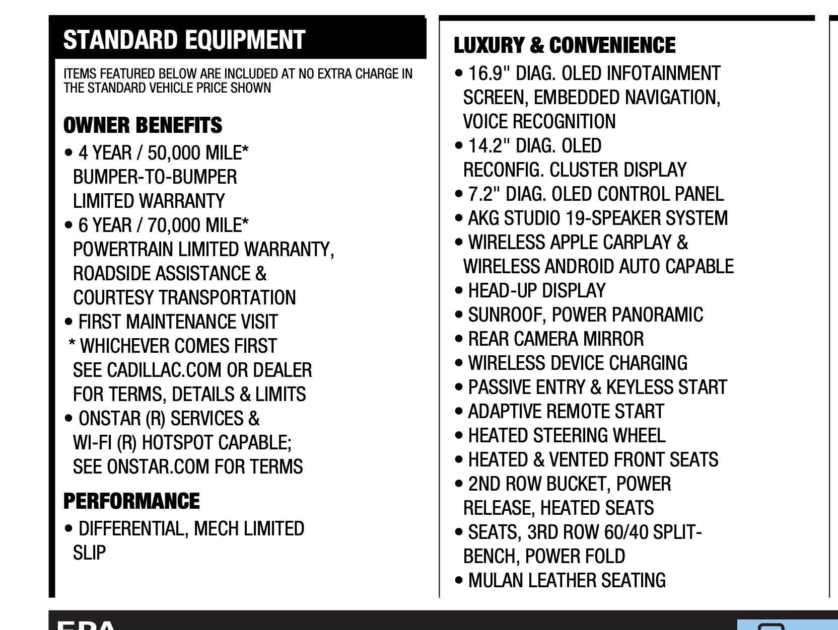 Used 2022 Cadillac Escalade ESV Premium Luxury w/ LPO, Floor Liner Package image 76