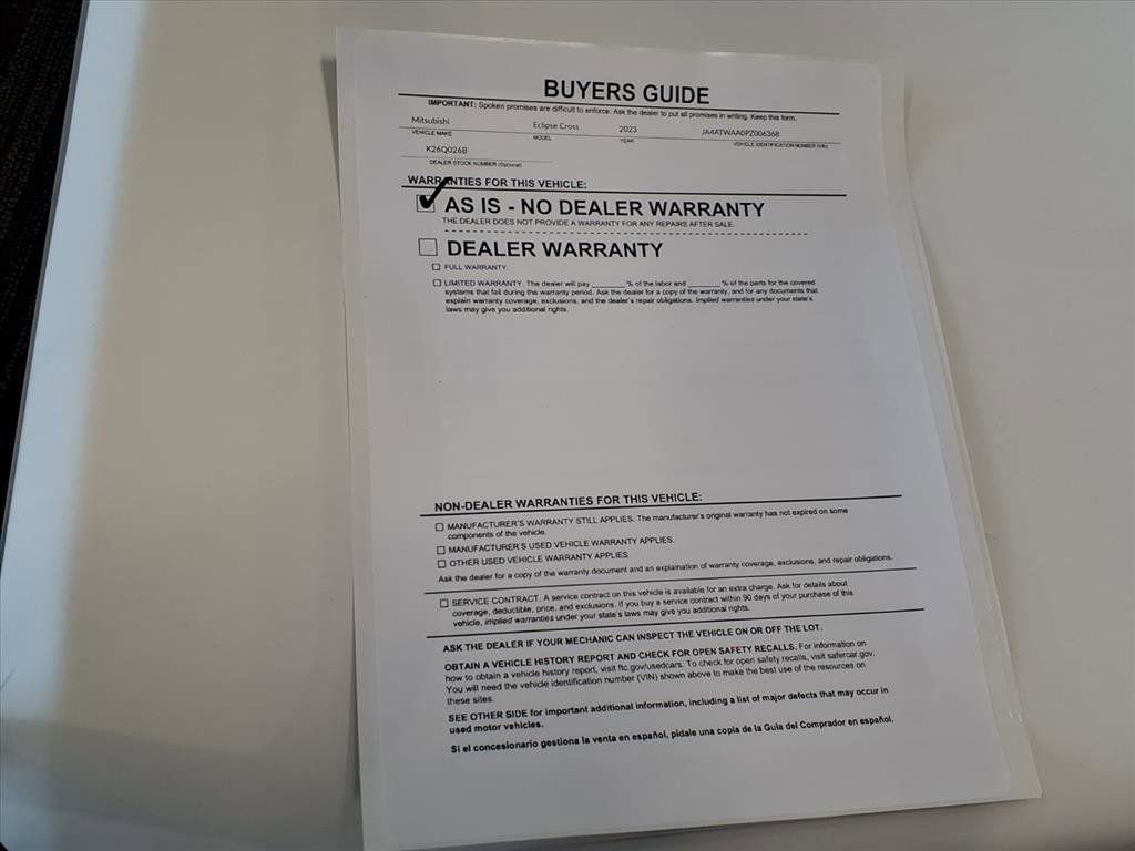 Used 2023 Mitsubishi Eclipse Cross SE image 34