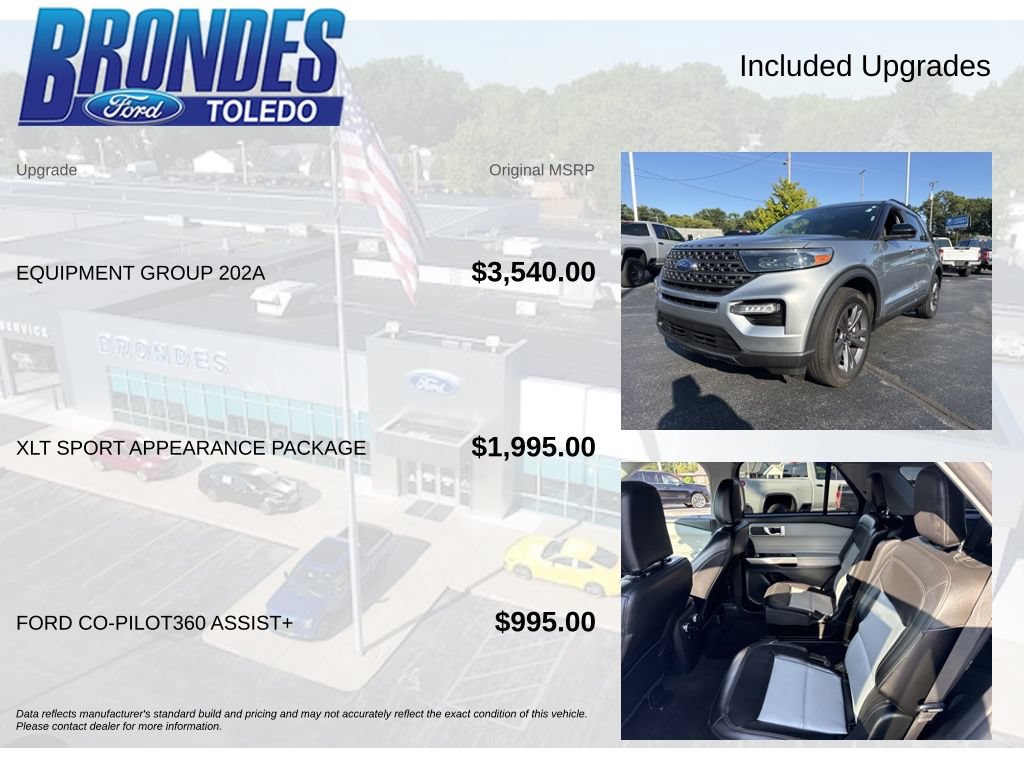 Used 2023 Ford Explorer XLT w/ Equipment Group 202A AWD/4WD image 6