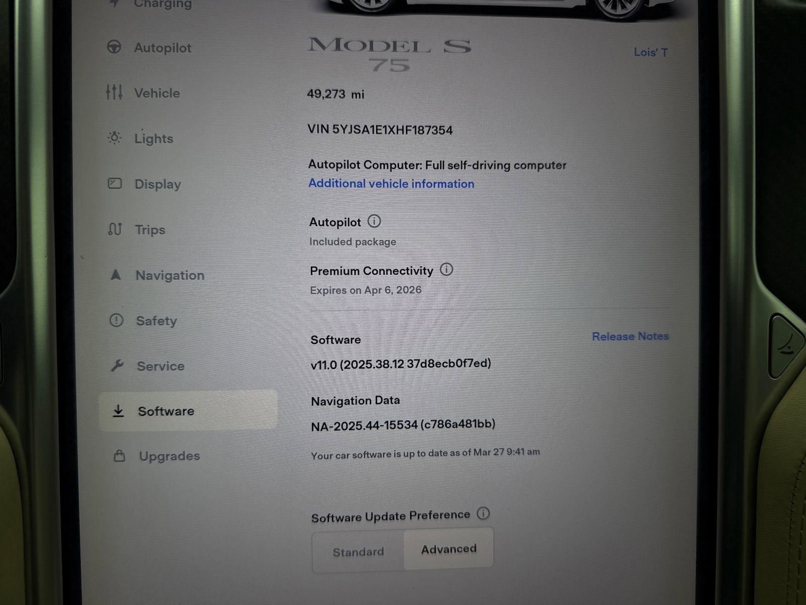 Used 2017 Tesla Model S 75 image 30