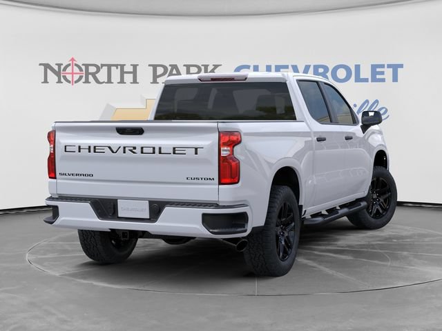 New 2026 Chevrolet Silverado 1500 Custom w/ Turbomax Blackout Package RWD image 4