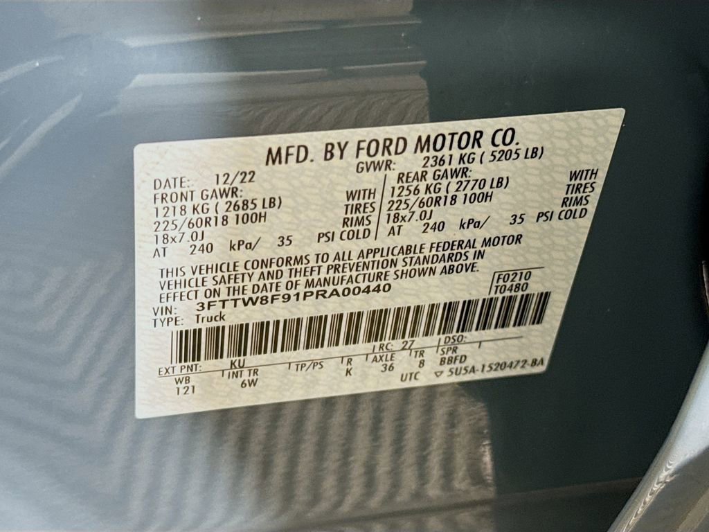 Used 2023 Ford Maverick Lariat w/ Equipment Group 500A Standard image 34