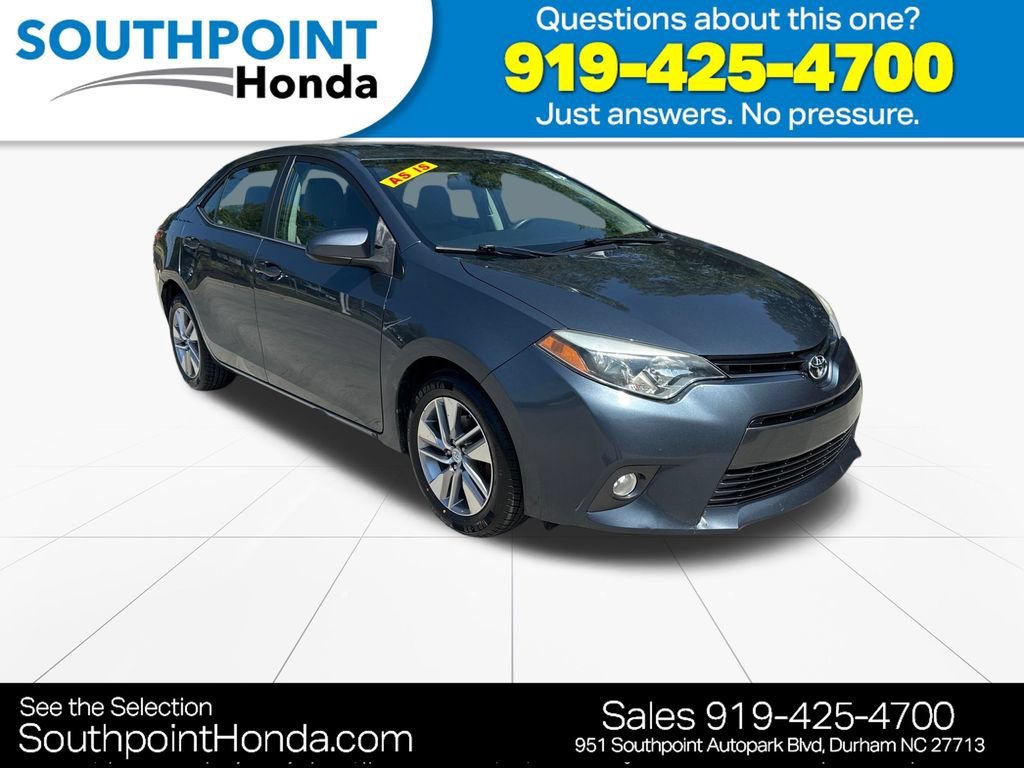Used 2015 Toyota Corolla LE w/ Driver Convenience Package