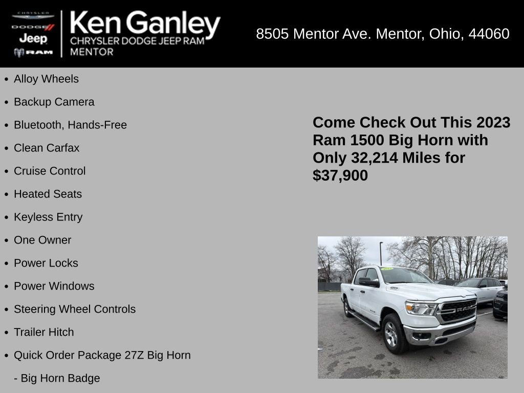 Used 2023 RAM 1500 Big Horn image 5