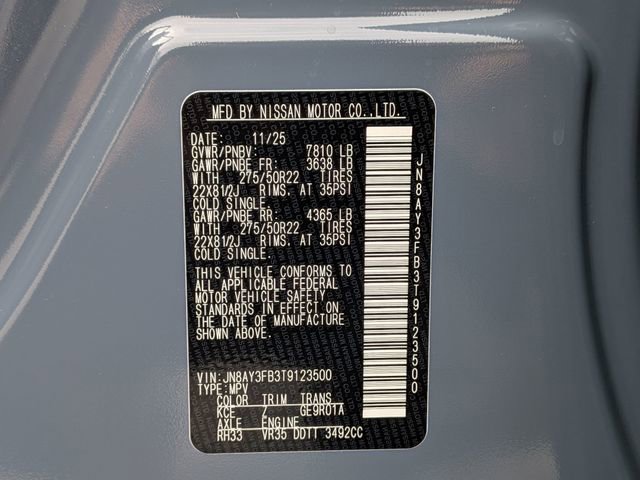 New 2026 Nissan Armada NISMO image 24