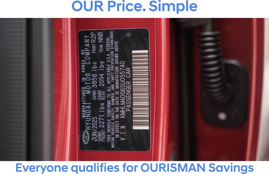 New 2025 Hyundai Elantra Sport image 36