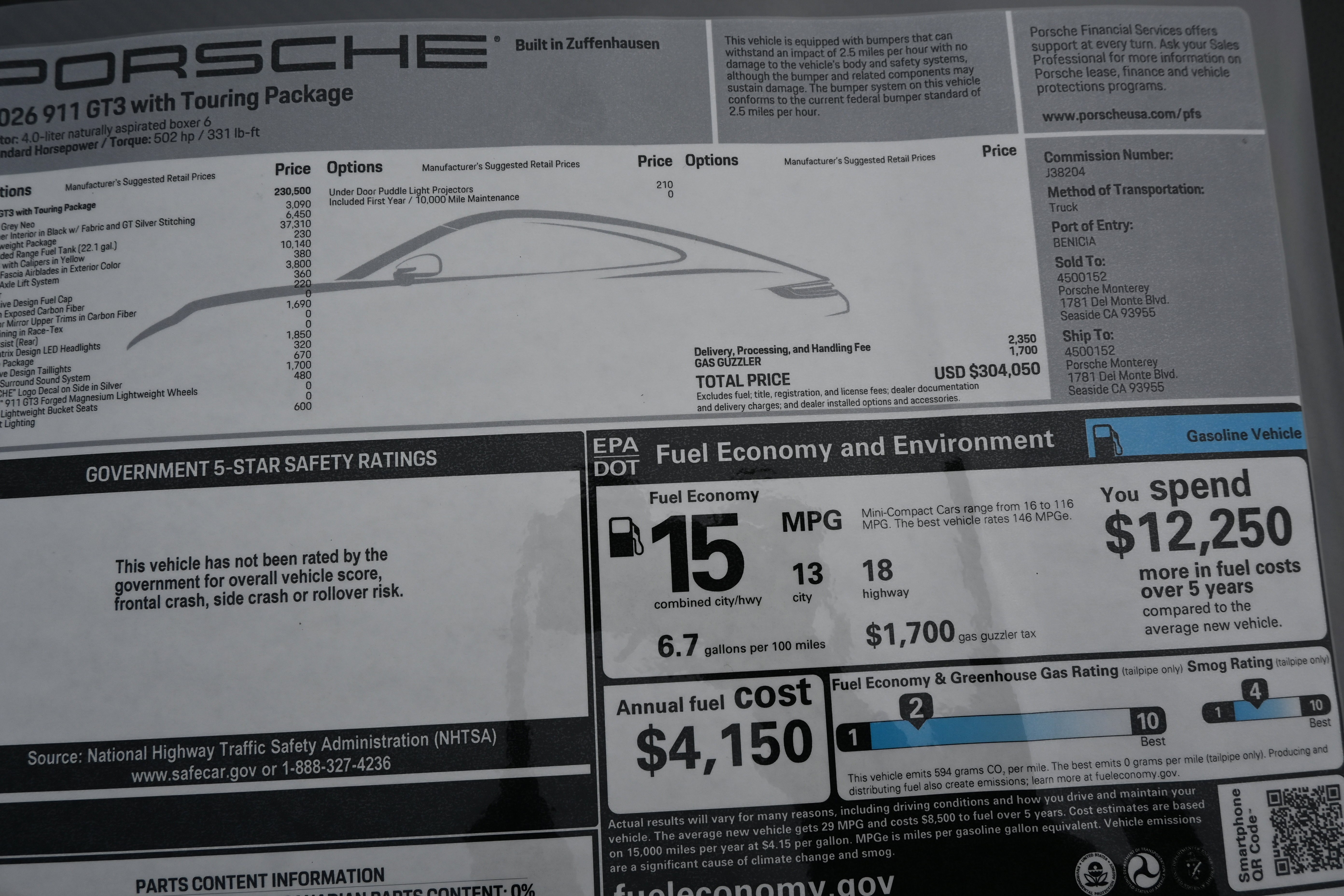 Used 2026 Porsche 911 GT3 image 21