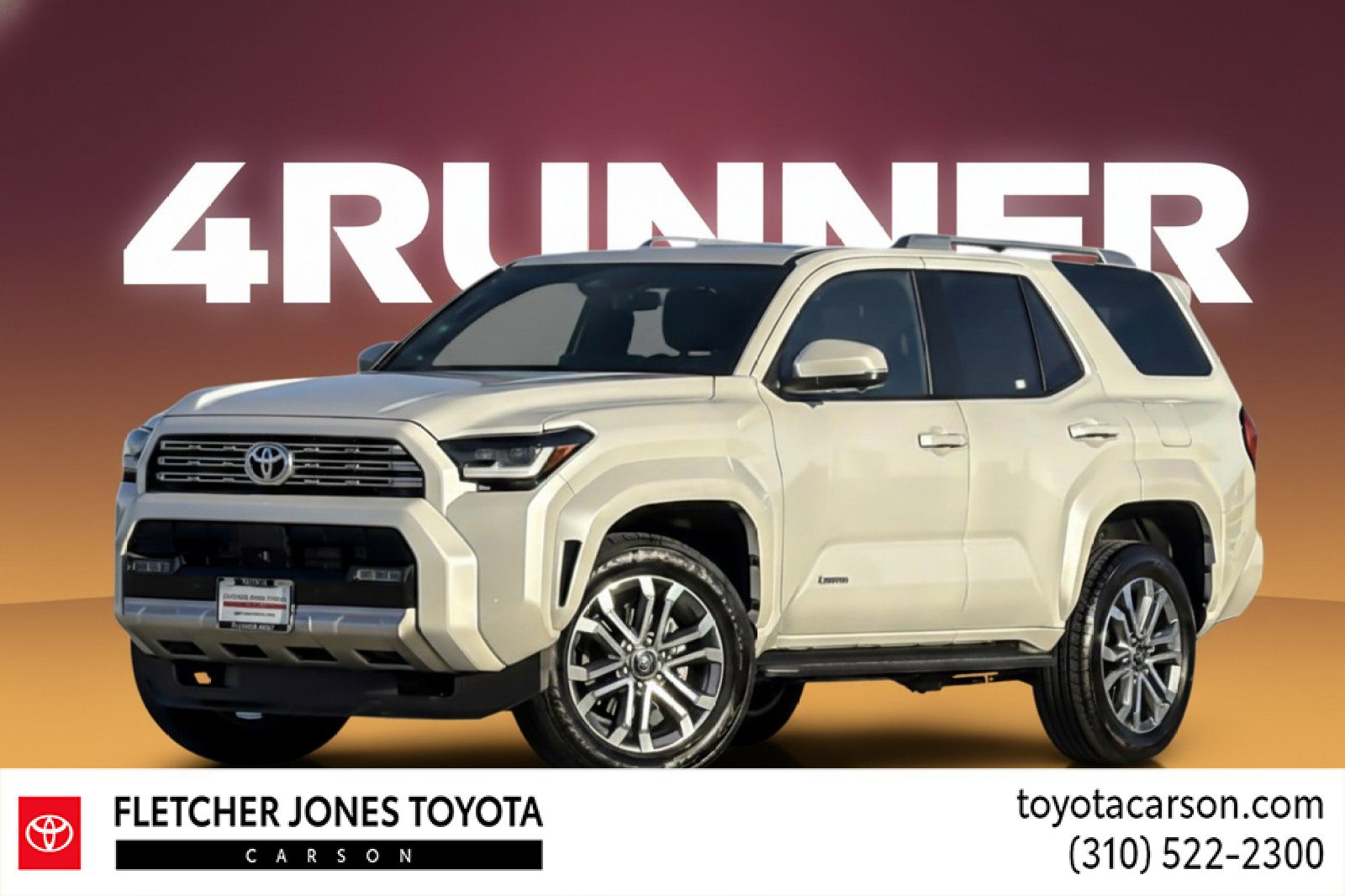 Certified 2025 Toyota 4Runner Limited image 1
