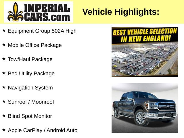 Used 2024 Ford F150 Lariat w/ Equipment Group 502A High image 7