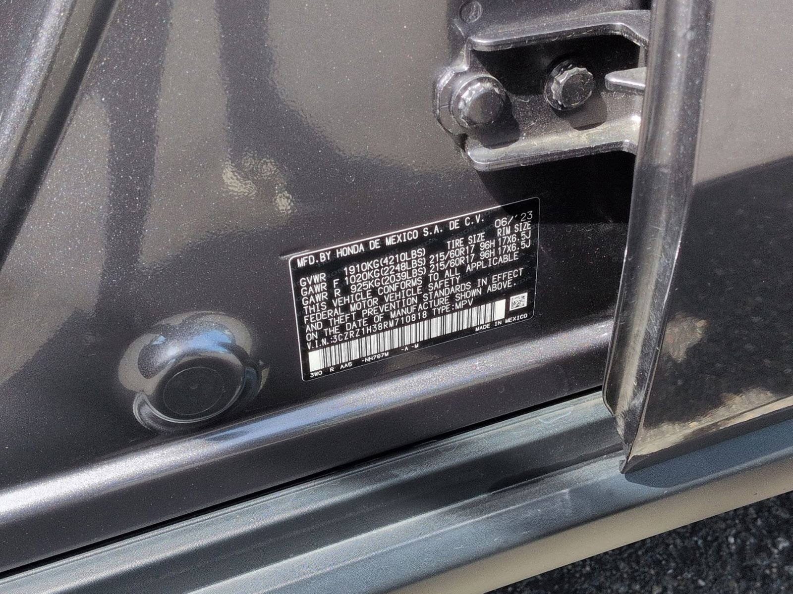 Used 2024 Honda HR-V LX image 34