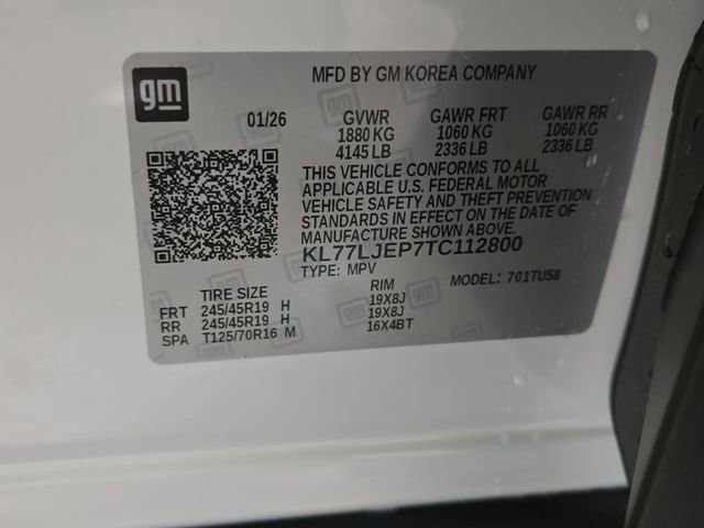 New 2026 Chevrolet Trax RS w/ Sunroof Package FWD image 35