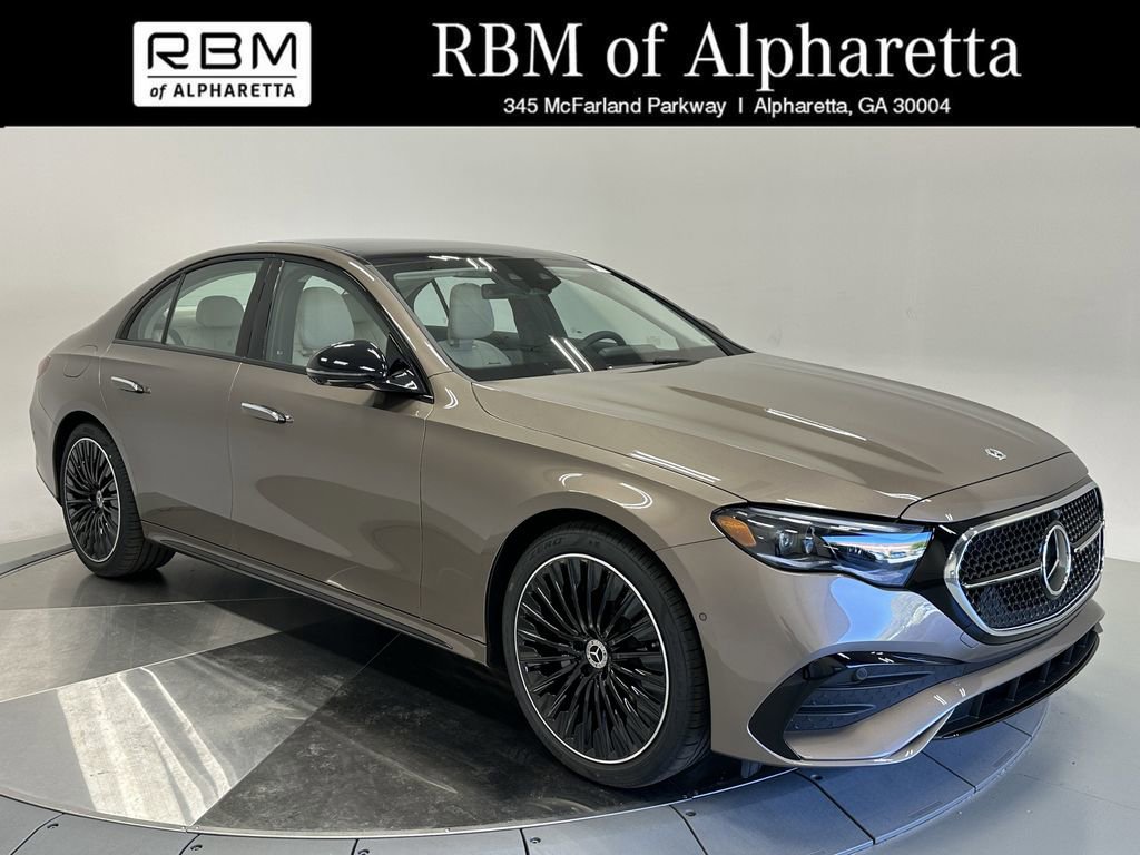 New 2026 Mercedes-Benz E 350 4MATIC Sedan image 1