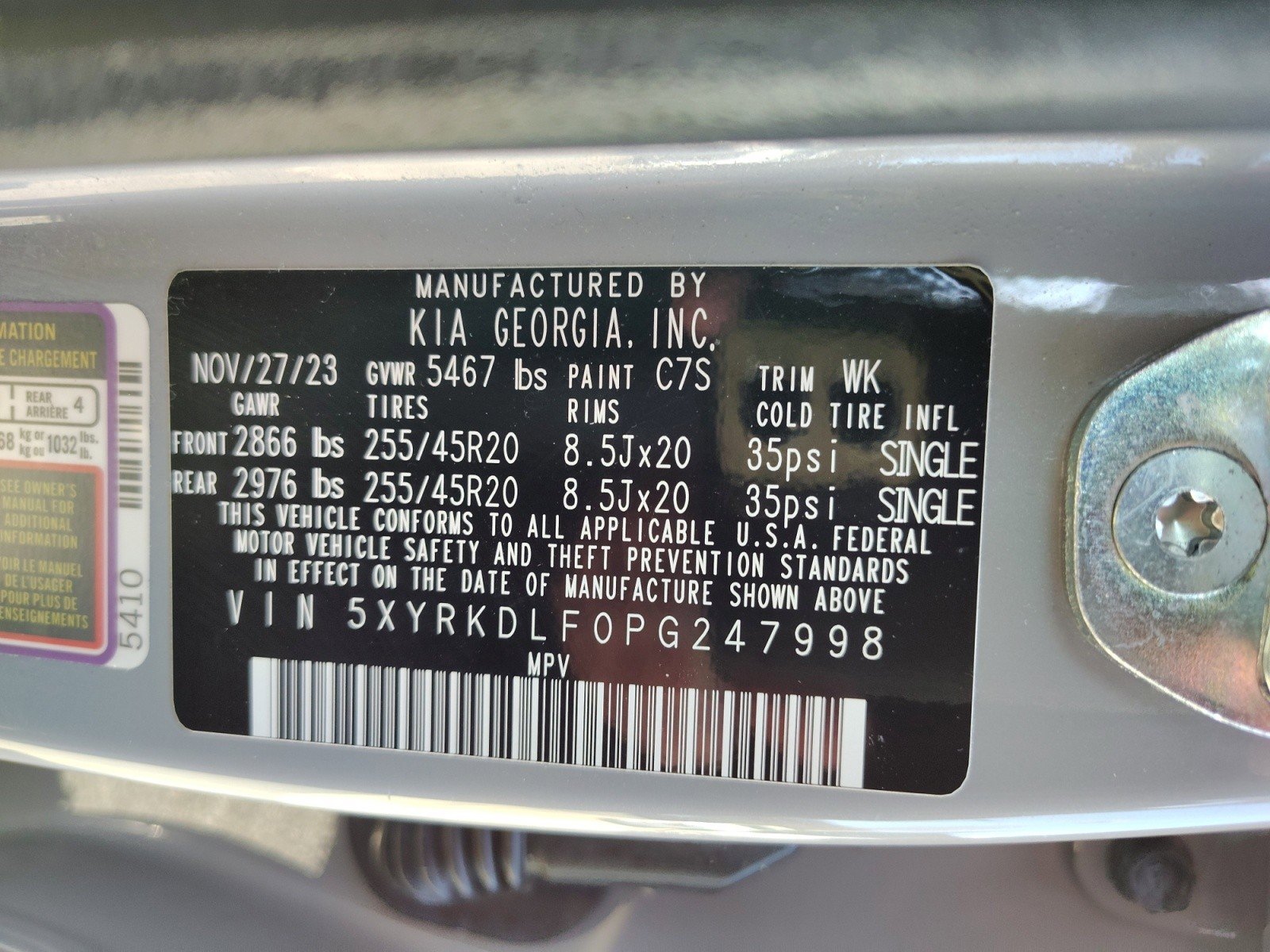 Used 2023 Kia Sorento SX image 24